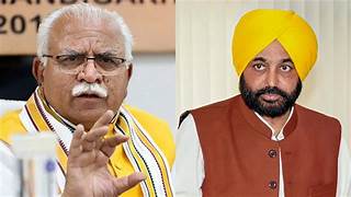 पानी को लेकर पंजाब और हरियाणा के बीच टकराव एक बार फिर उबाल पर है।