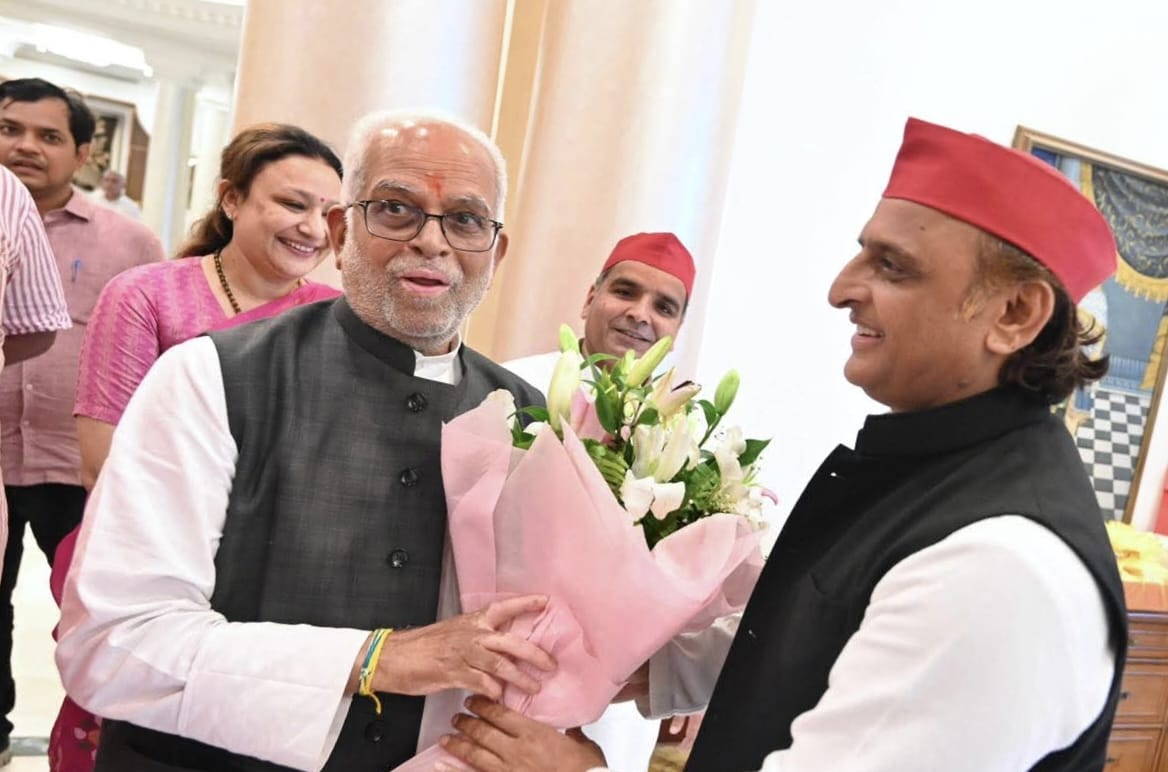 बी सुदर्शन रेड्डी का उत्तर प्रदेश आगमन,अखिलेश ने कर दिया वादा! बी सुदर्शन रेड्डी का उत्तर प्रदेश आगमन,अखिलेश ने कर दिया वादा!